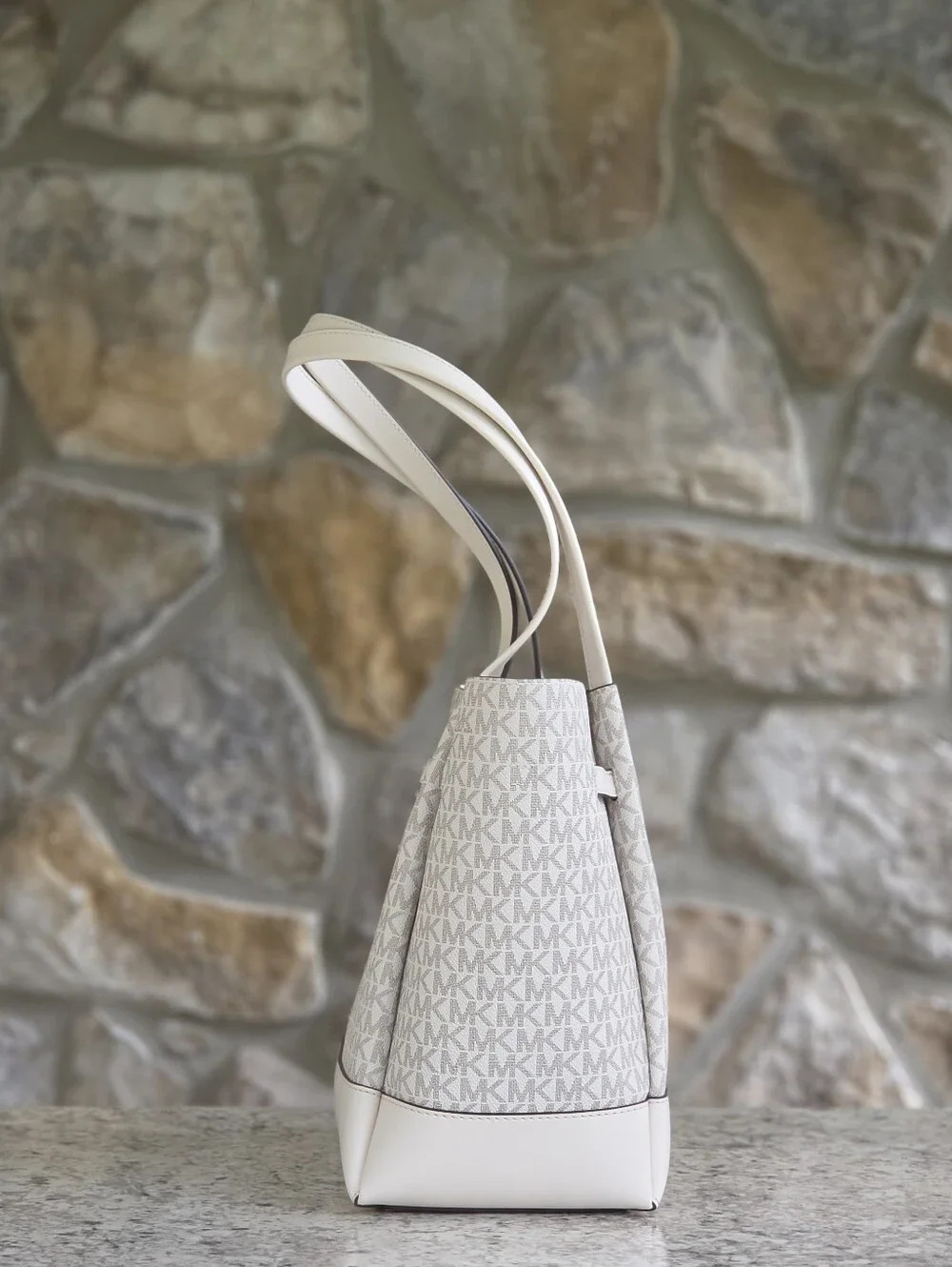 Michael Kors Reed Logo Large Belted Tote